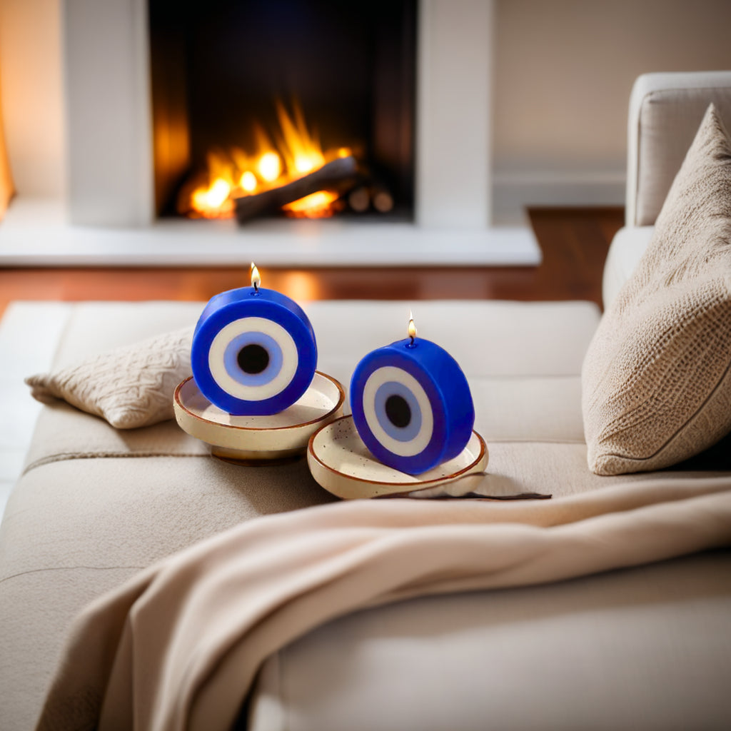 Evil Eye Charm candles