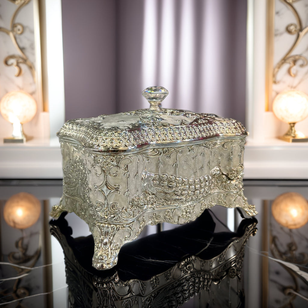 Silver Small Jewellery box