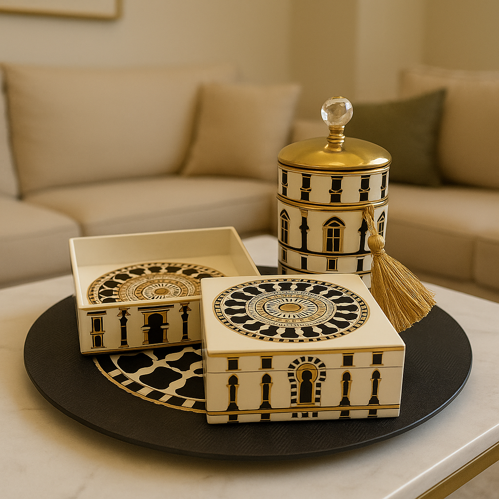 Round platter roman