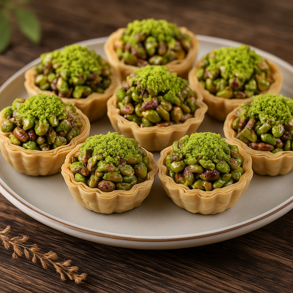 Pistachio Tarts