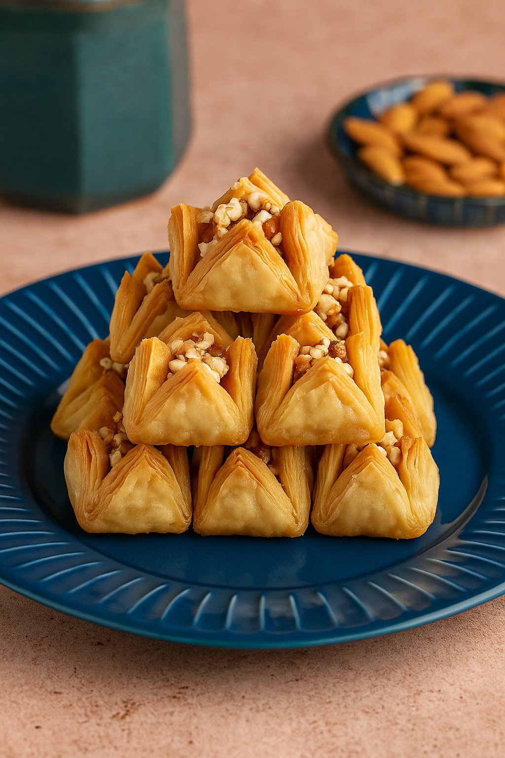 Nutty Pyramid Delights