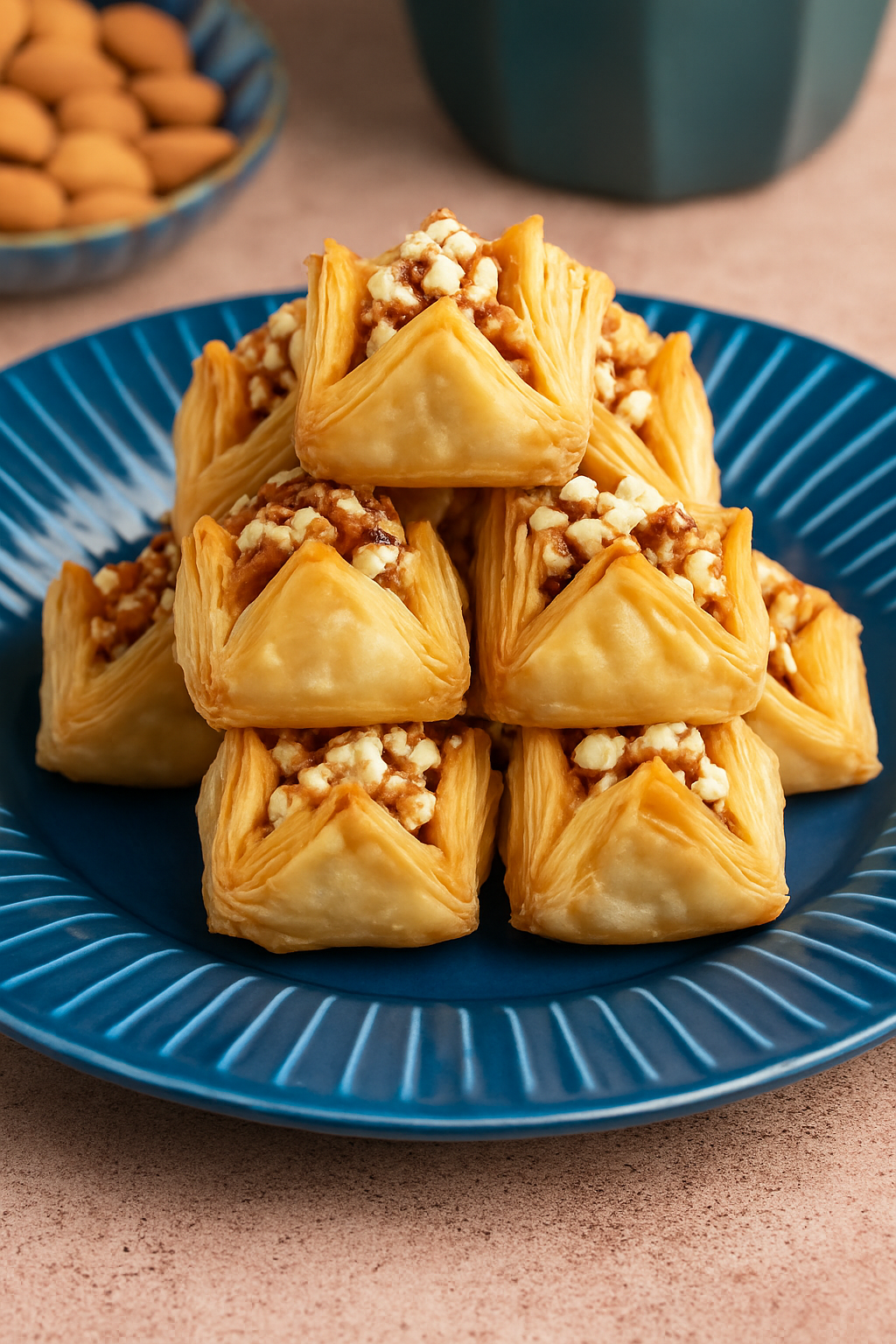 Nutty Pyramid Delights