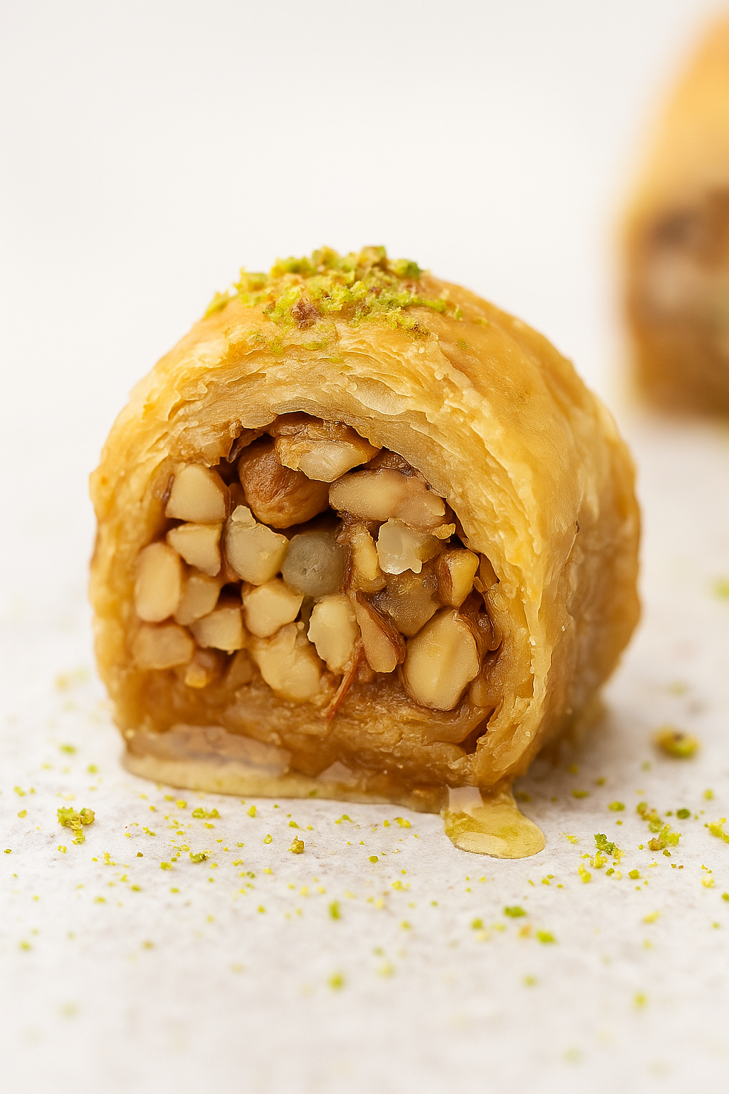 Badam Baklawa Twists