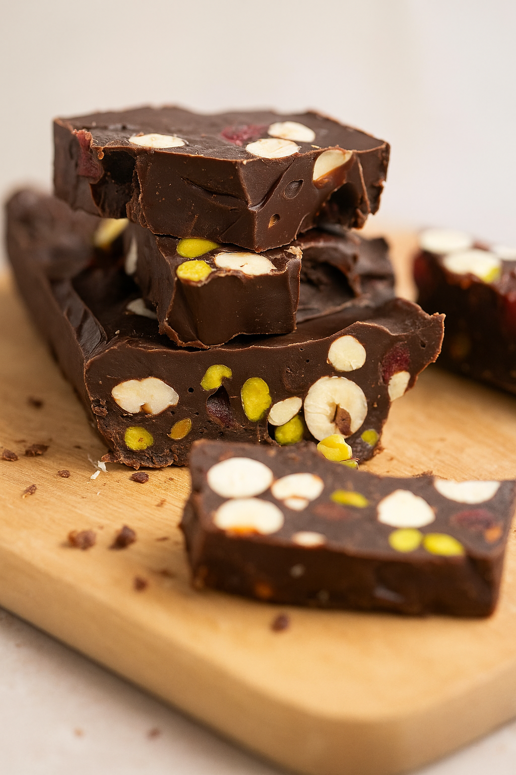 Choco Dry Fruit Fudge