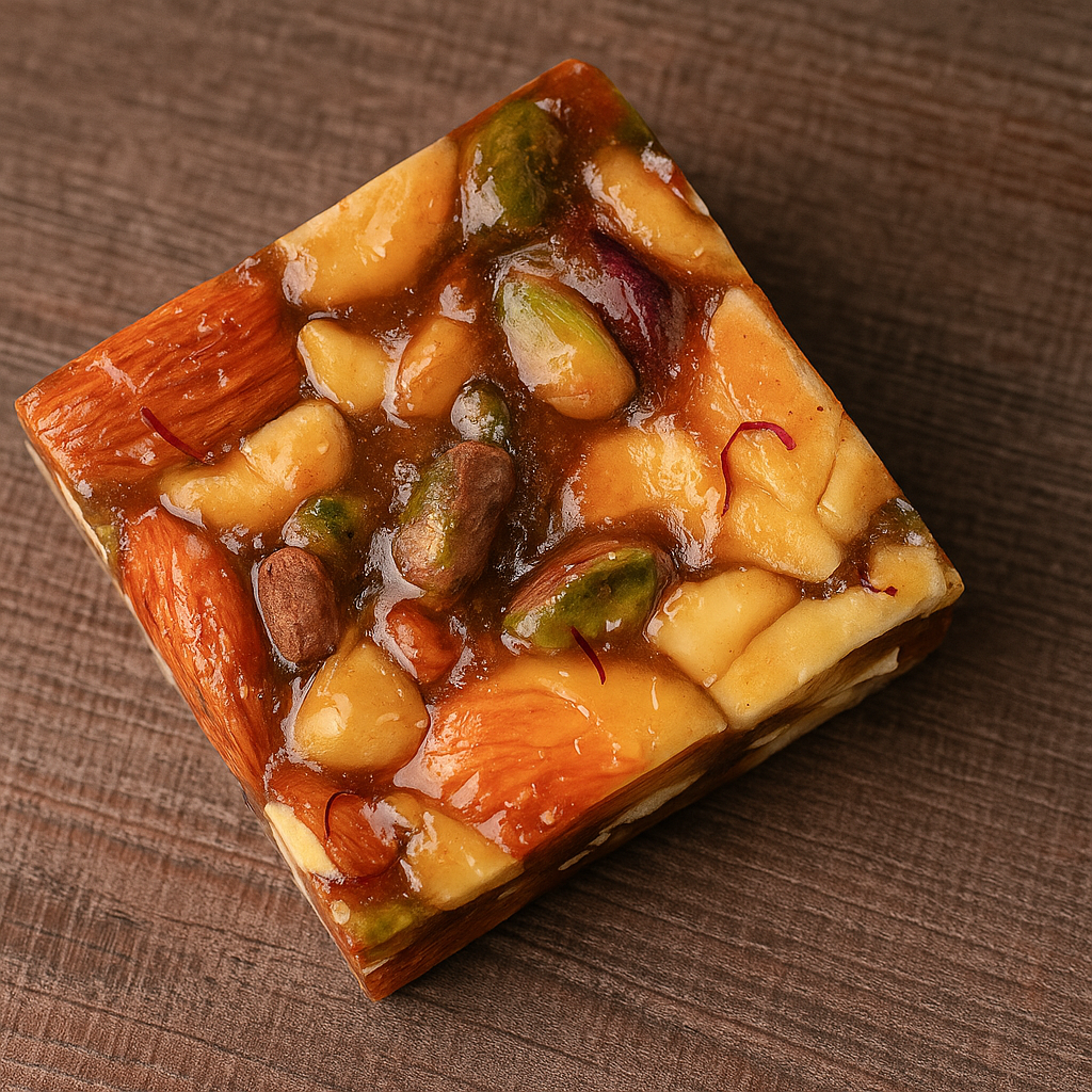 Dry Fruit Square Chikki