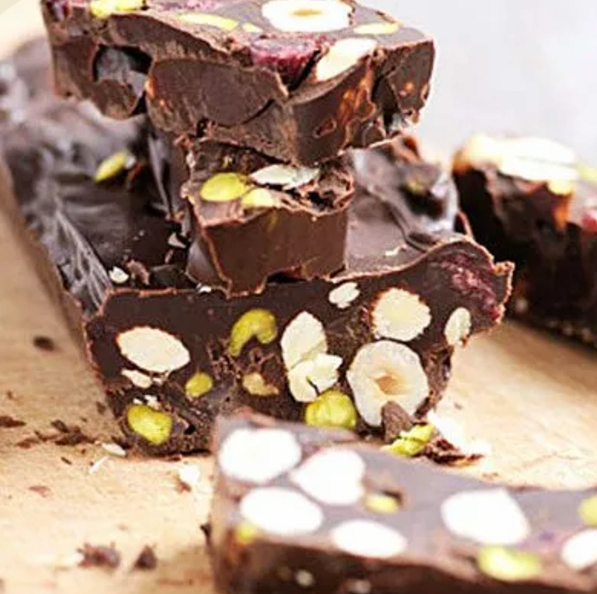 Choco Dry Fruit Fudge