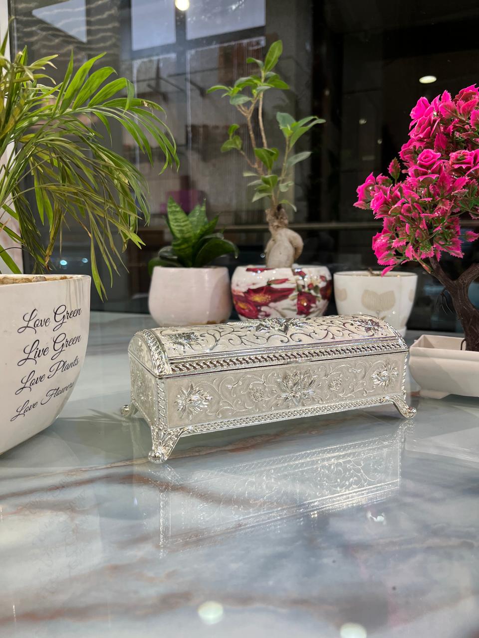 German Silver Gaddi box