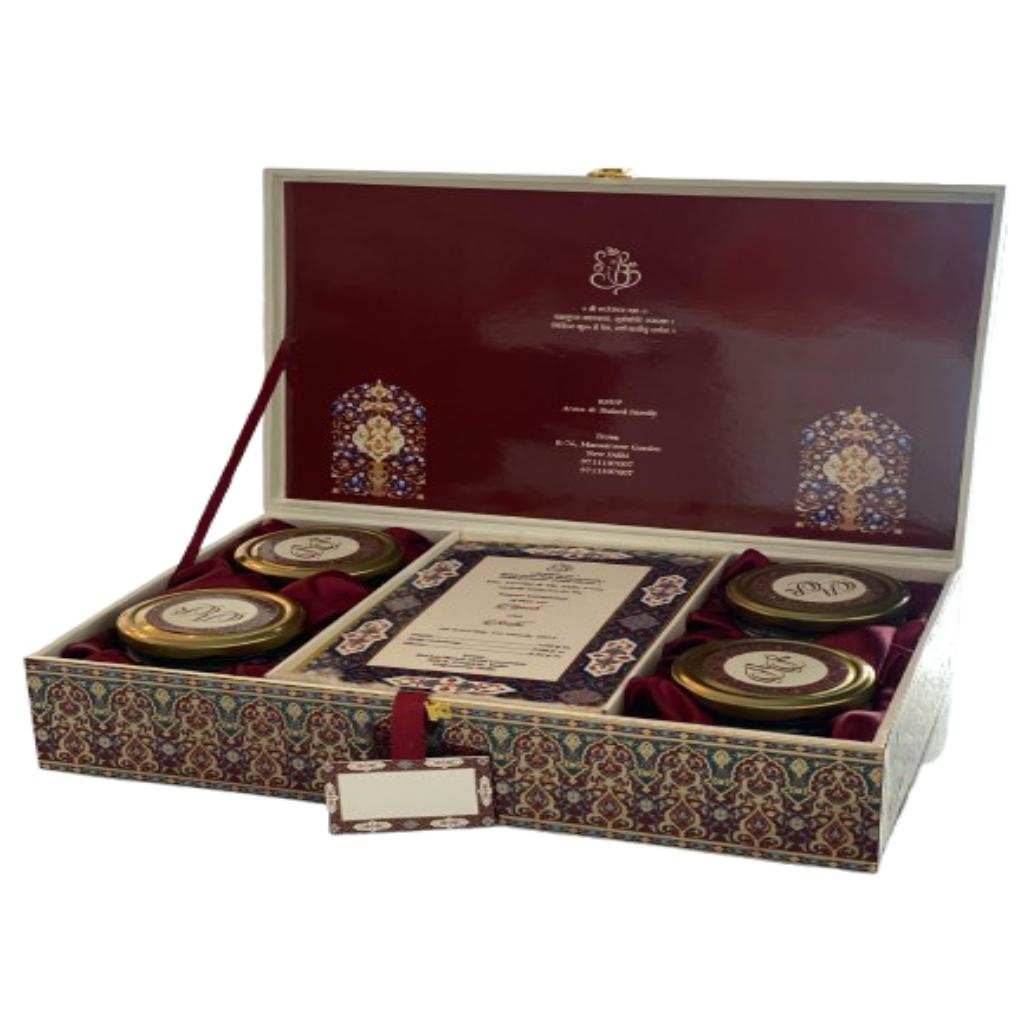 Regal Heritage Wedding Invitation Box