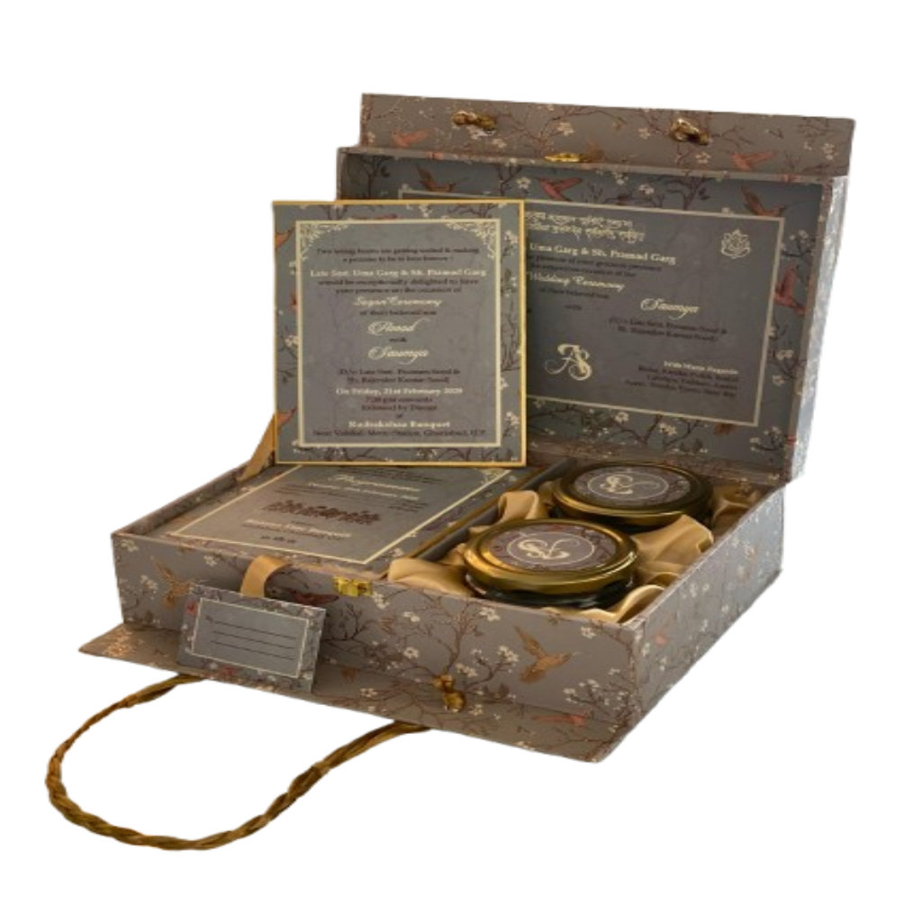 Ethereal Grace Wedding Invitation Hamper