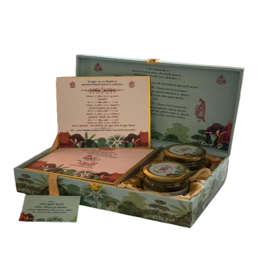 Royal Heritage Wedding Invitation Box