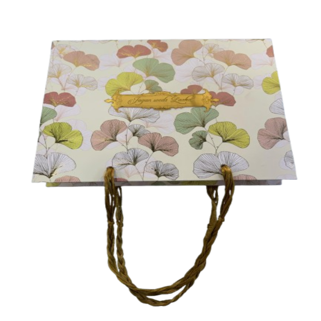 Blossom Elegance Wedding Invitation Box