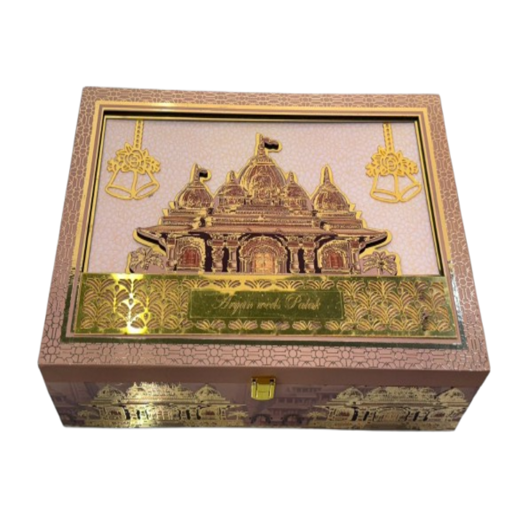Divine Royal Wedding Invitation Box