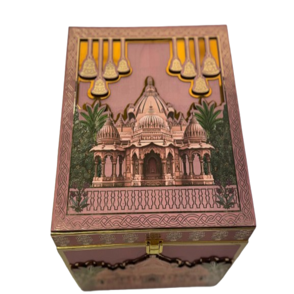 Royal Palace-Themed Wedding Invitation Box