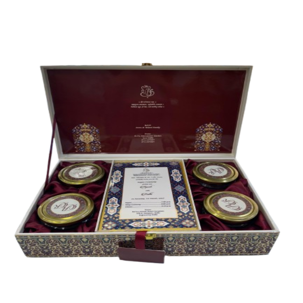 Regal Heritage Wedding Invitation Box