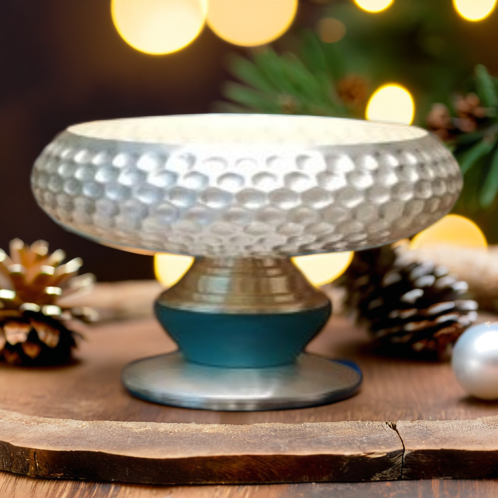 Luxe Orbit Hammered Bowl