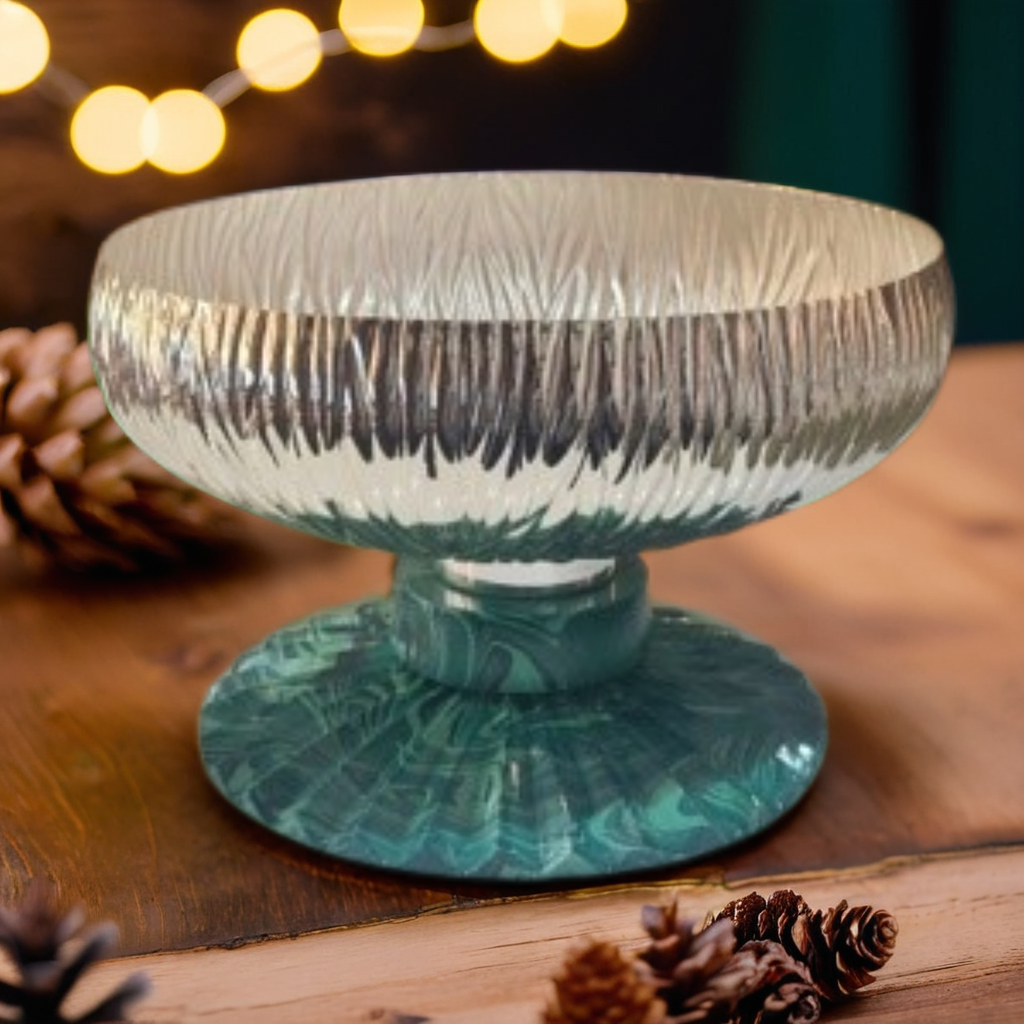 Verdant Ripple Centrepiece Bowl