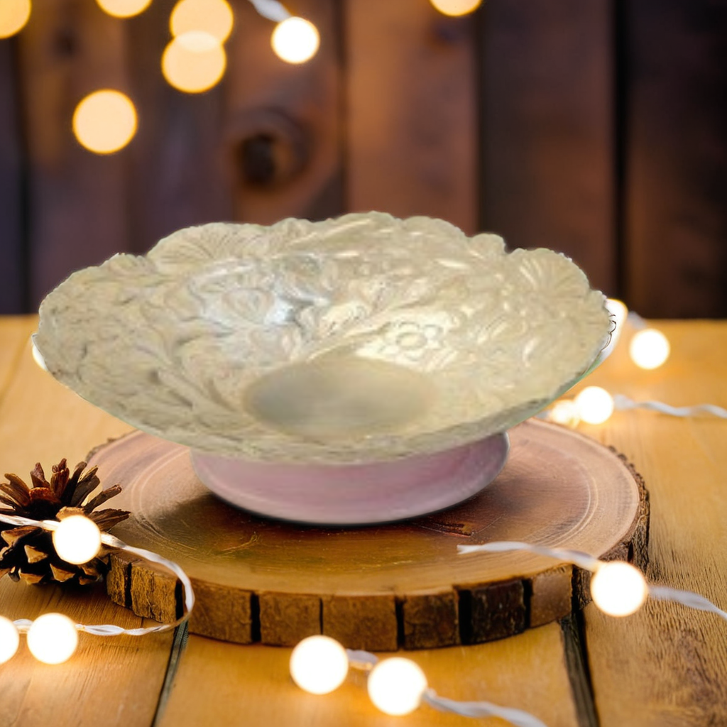 Ivory Garden Floral Bowl