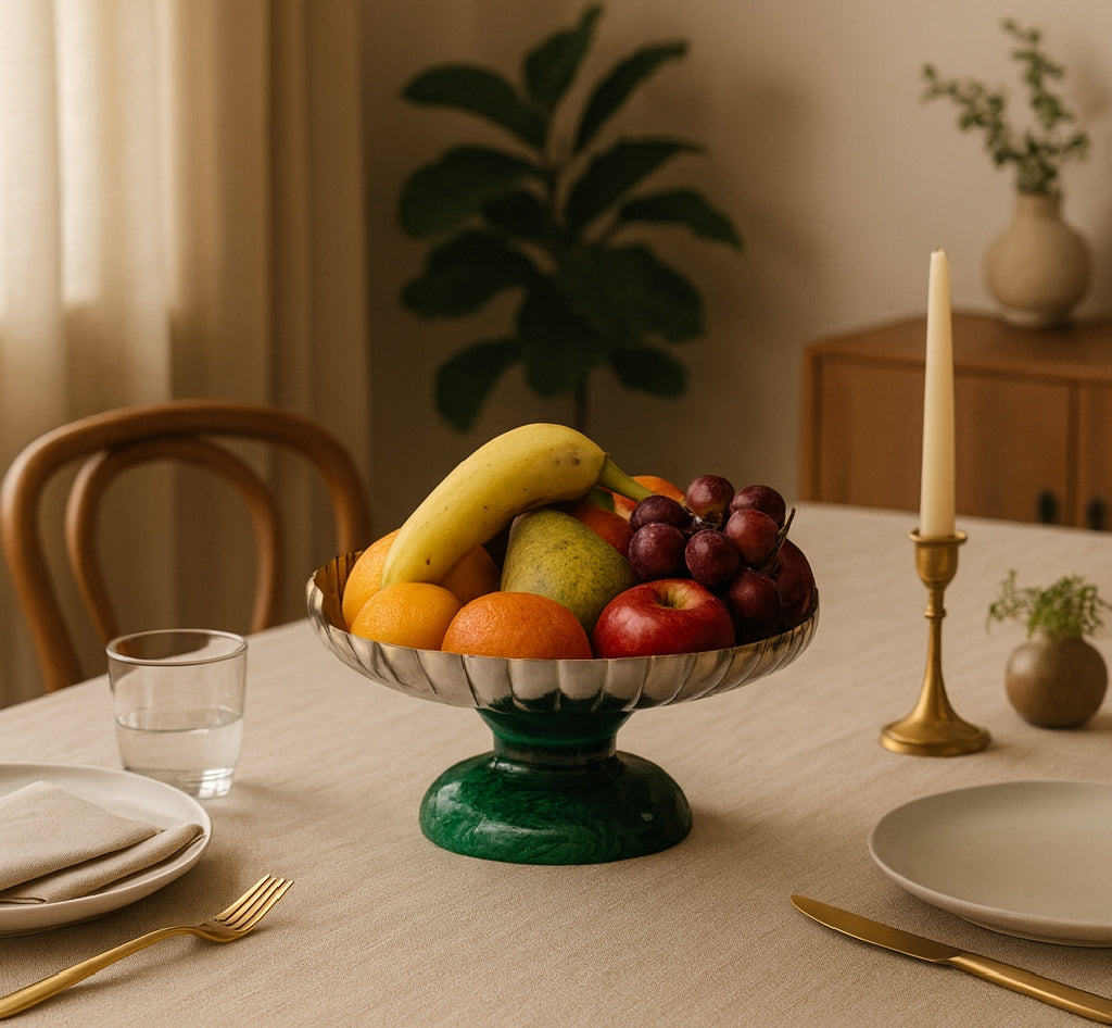 Verdant Radiance Center Bowl