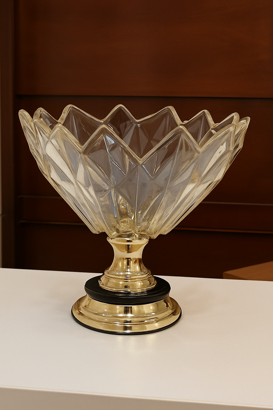 Crystal deep Fruit Basket