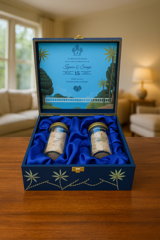 Regal Blue Gift Box