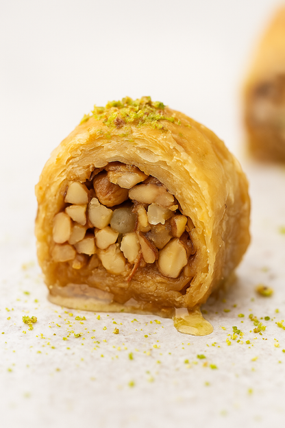 Badam Baklawa Twists