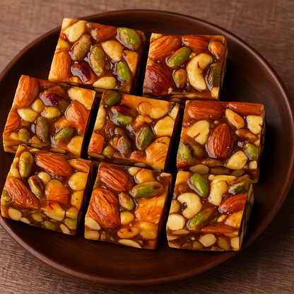 Dry Fruit Square Chikki