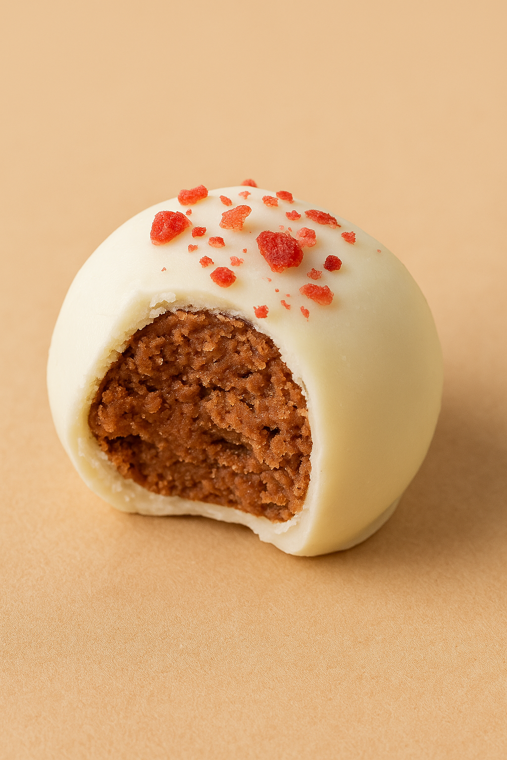 Strawberry White Choco Bites