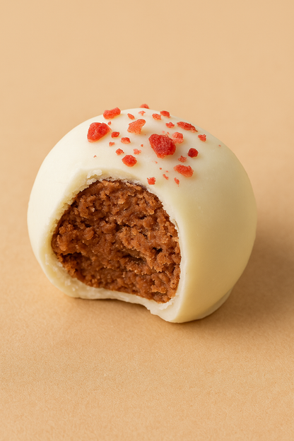 Strawberry White Choco Bites