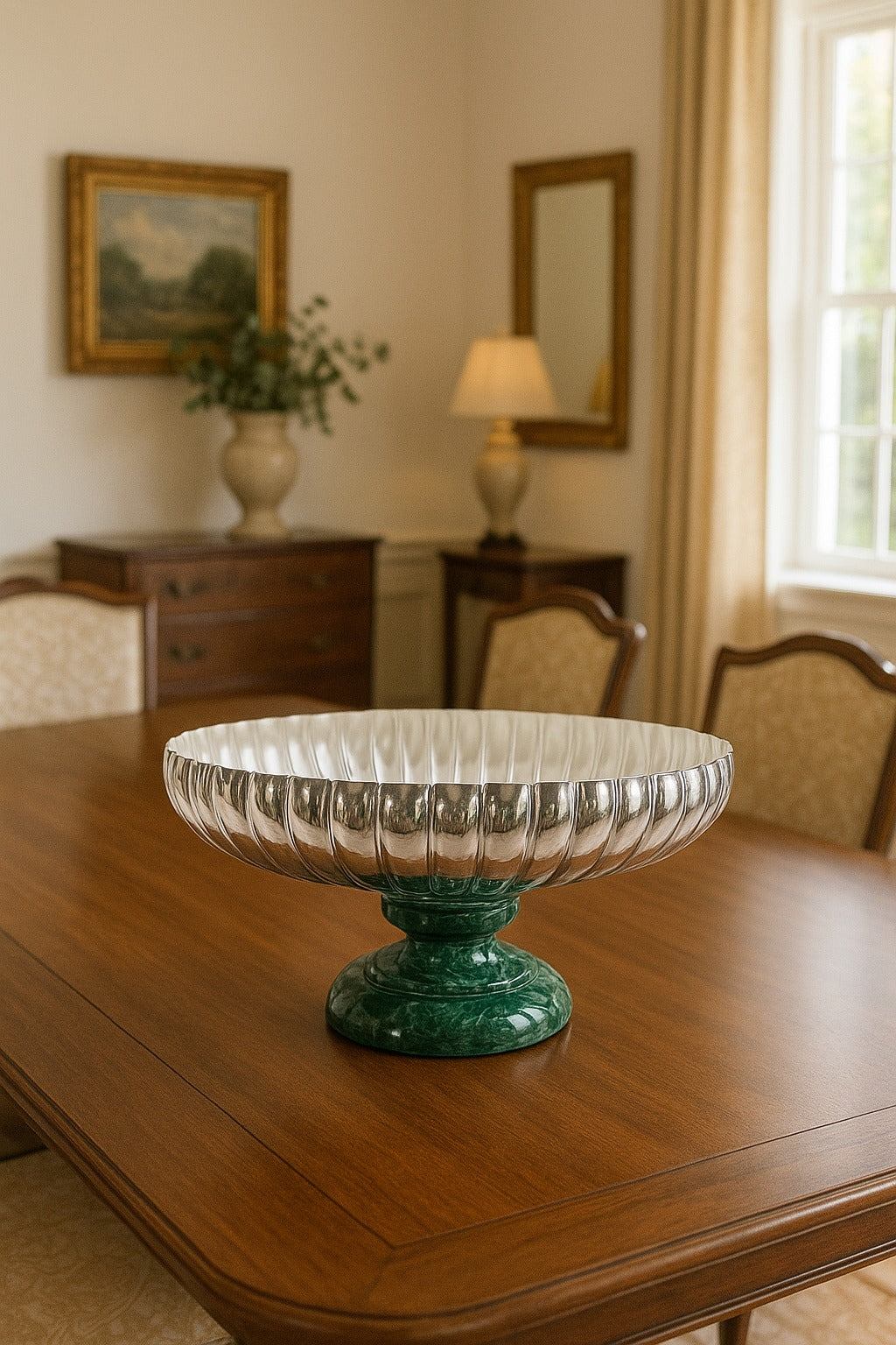 Verdant Radiance Center Bowl