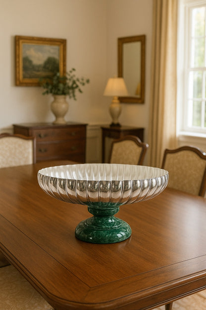 Verdant Radiance Center Bowl