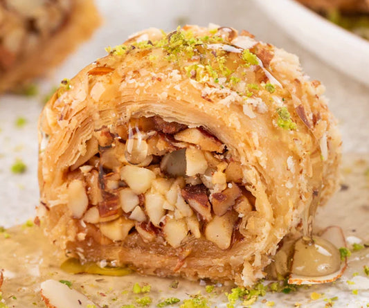 Badam Baklawa Twists