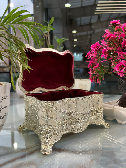 Silver Small Jewellery box