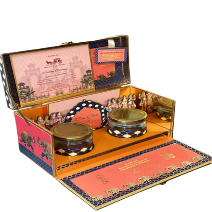 Royal Rajwadi Wedding Invitation Box