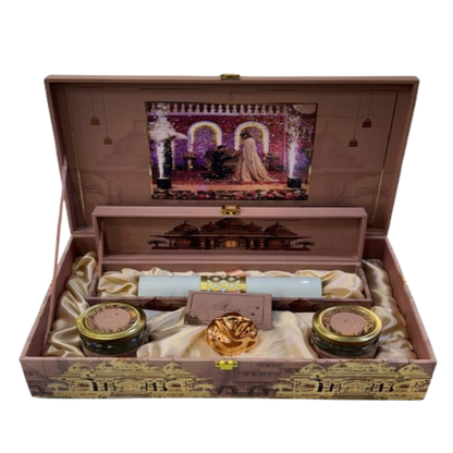 Divine Royal Wedding Invitation Box