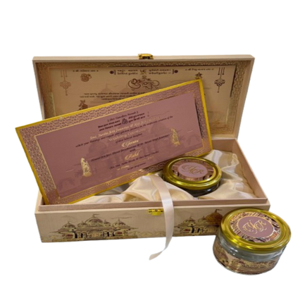 Sacred Elegance Wedding Invitation Box