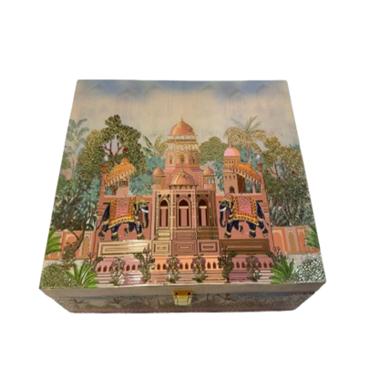 Mughal Grandeur Wedding Invitation Hamper