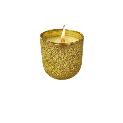 Shimmery Flame candles