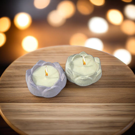 Lotus Twin Flames candle set