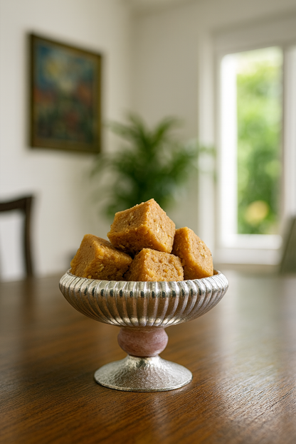 Blush Aura Silver Bowl
