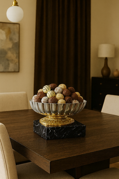 Black Onyx Crown Bowl