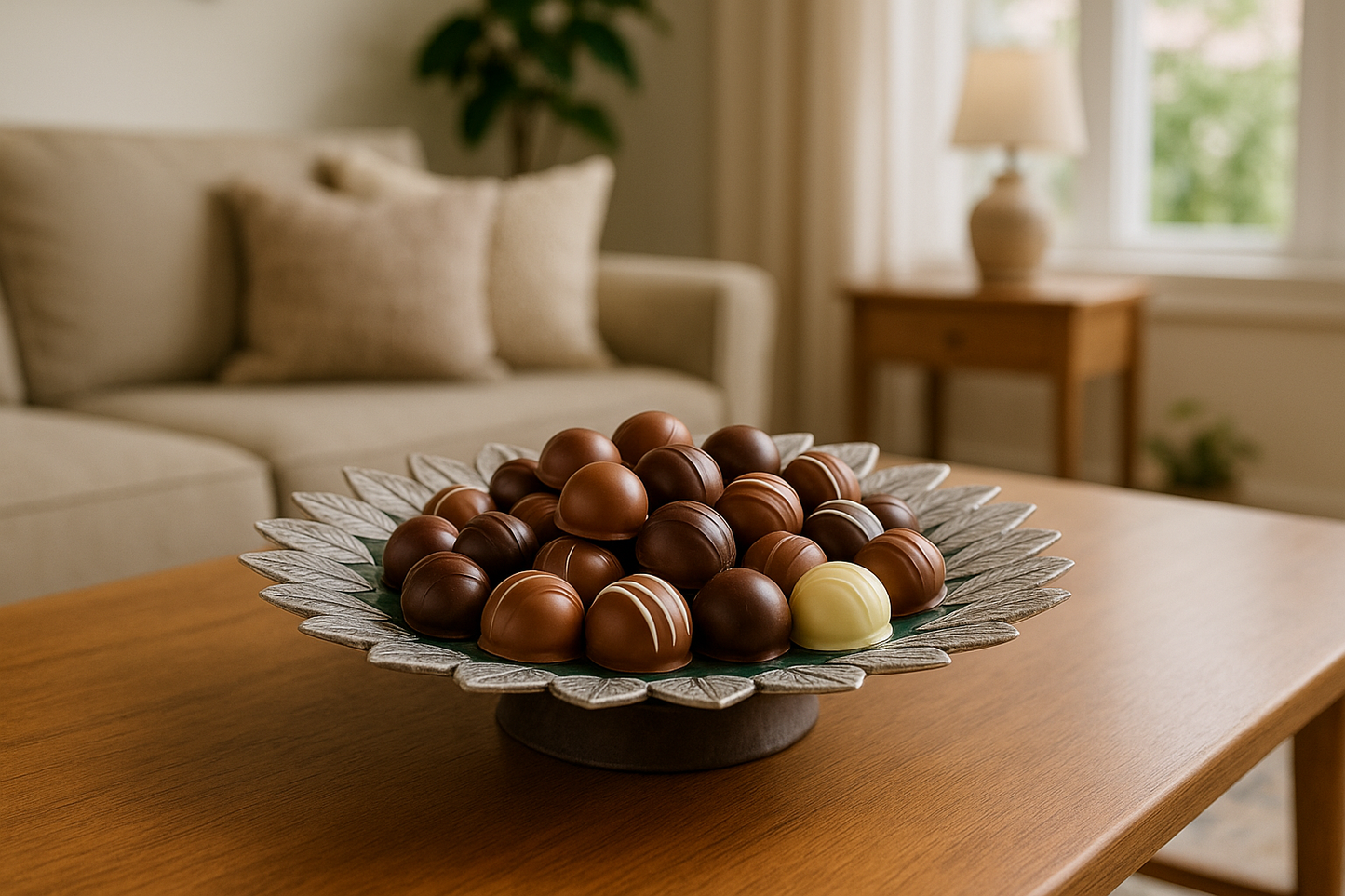 Leaf Canopy Floral Charger