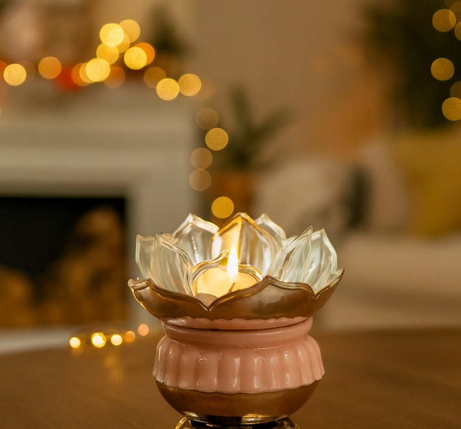 Lotus Glow Tealight