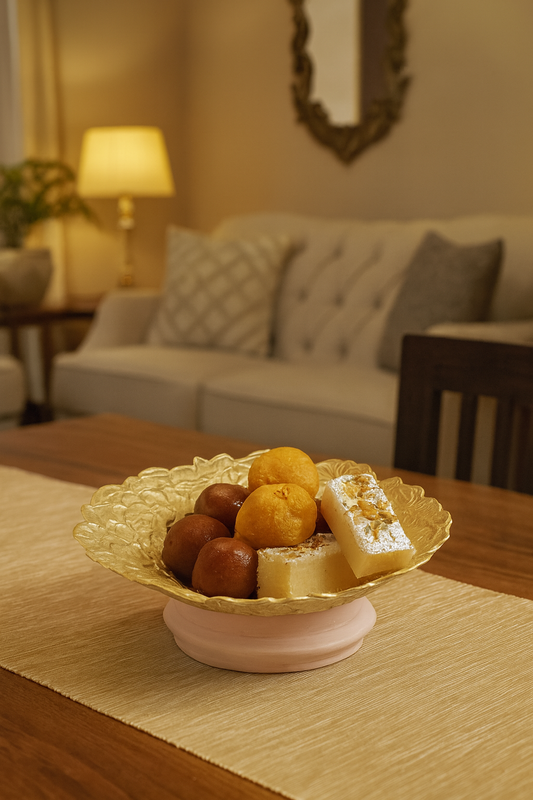 Ivory Garden Floral Bowl