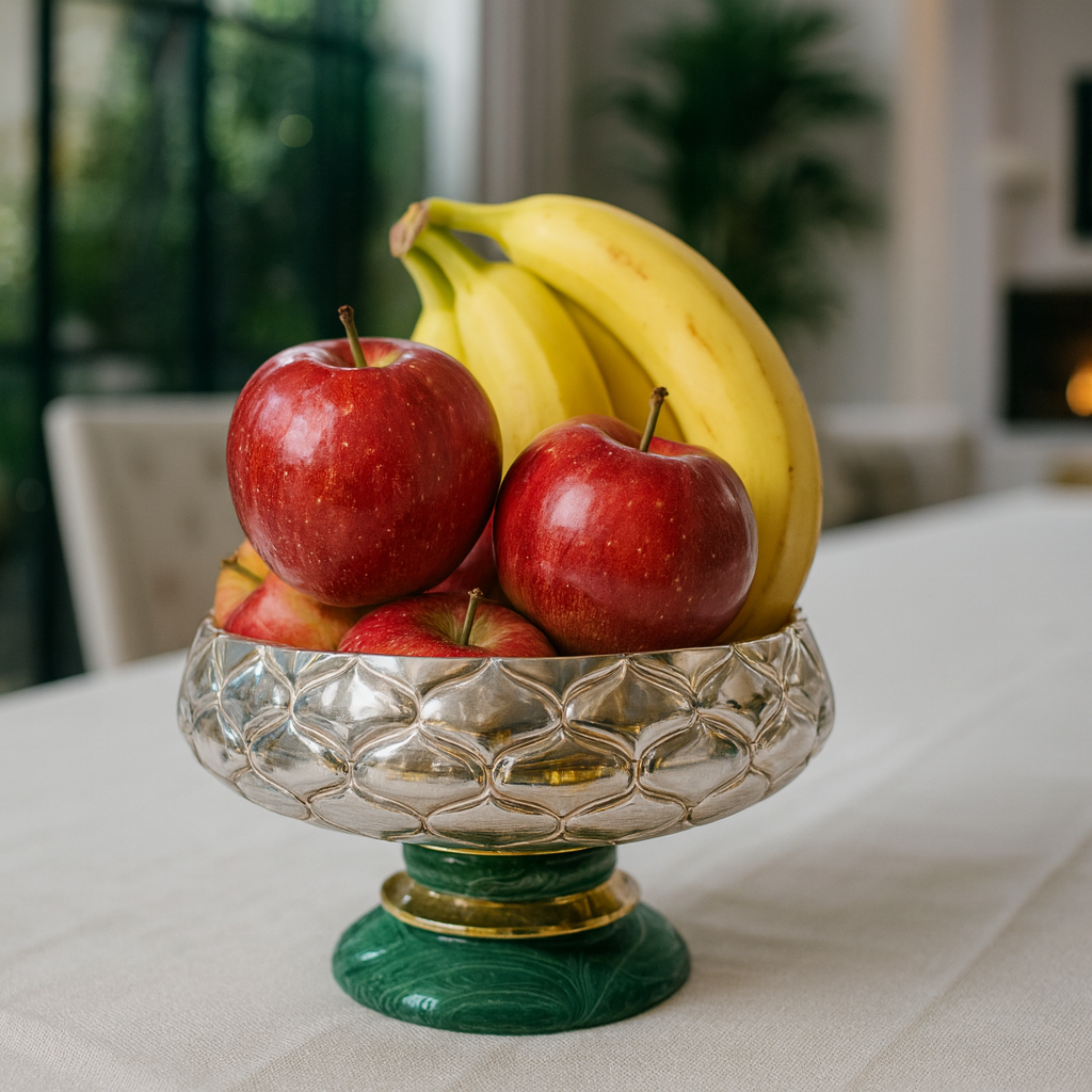 Emerald Luxe Honeycomb Bowl