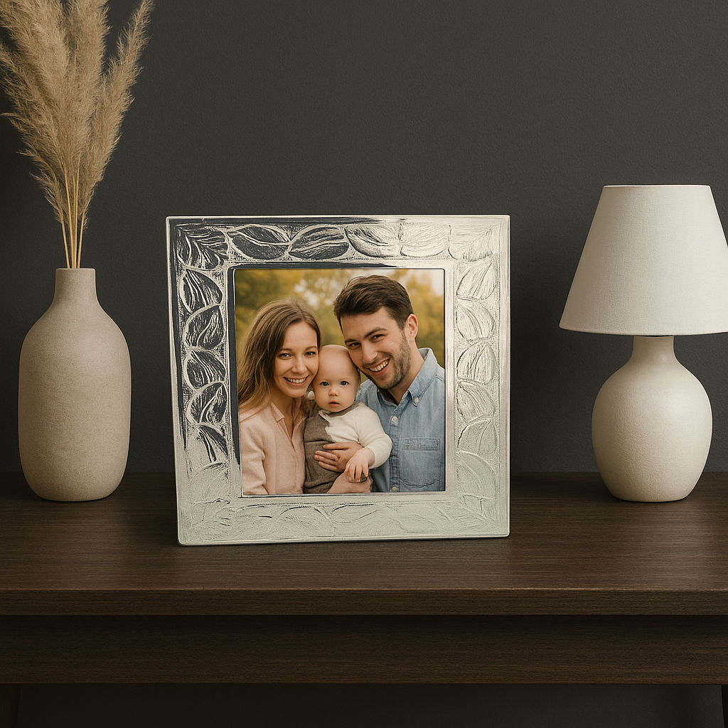 Leaf Imprint Photo Frame