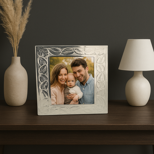 Leaf Imprint Photo Frame