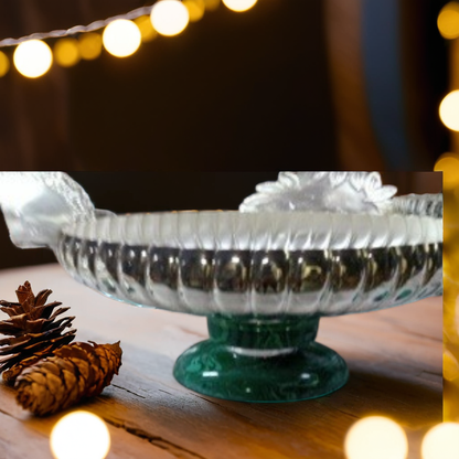 Verdant Radiance Center Bowl