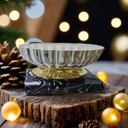 Black Onyx Crown Bowl