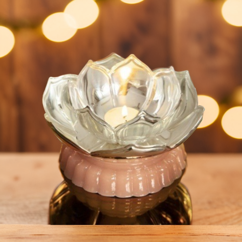 Lotus Glow Tealight