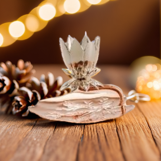 Lotus Leaf Candle Holder